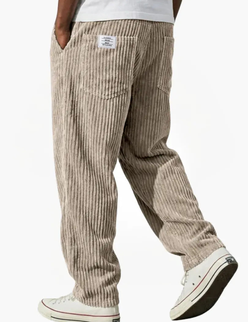 TOMMASO | PANTALONI IN VELLUTO A COSTE