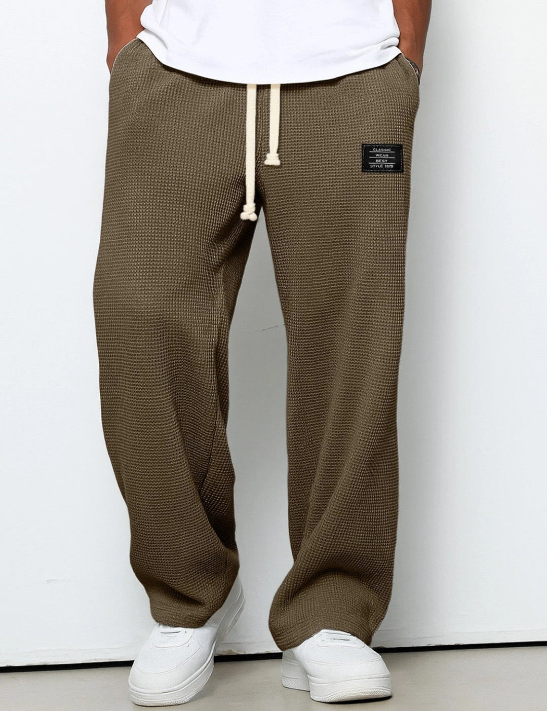MATTEO | PANTALONI WAFFLE PREMIUM