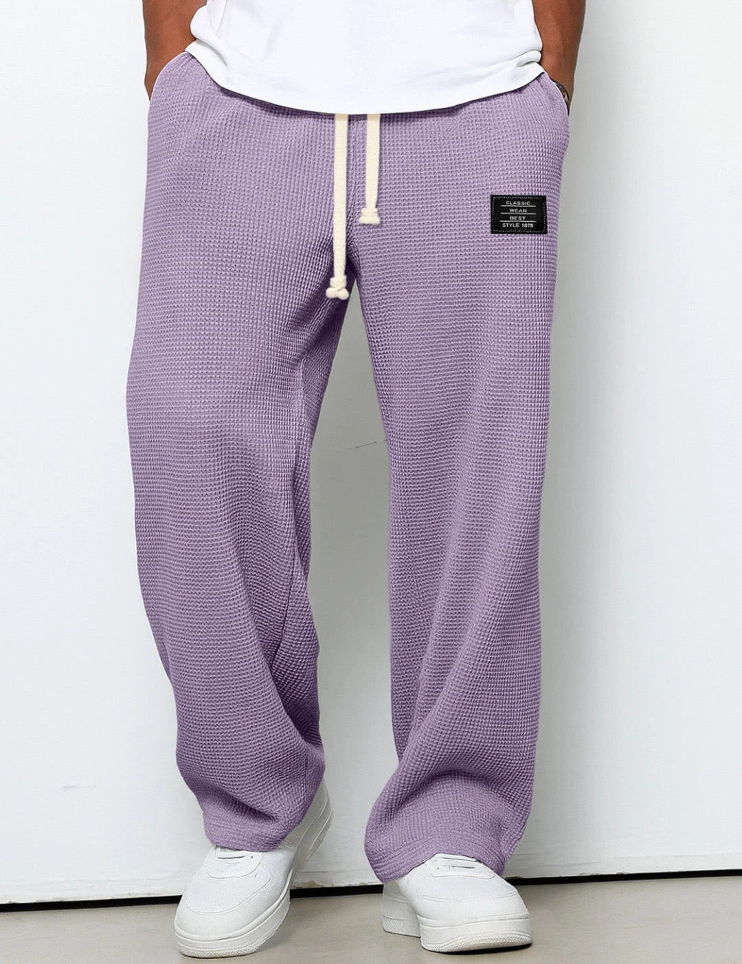 MATTEO | PANTALONI WAFFLE PREMIUM