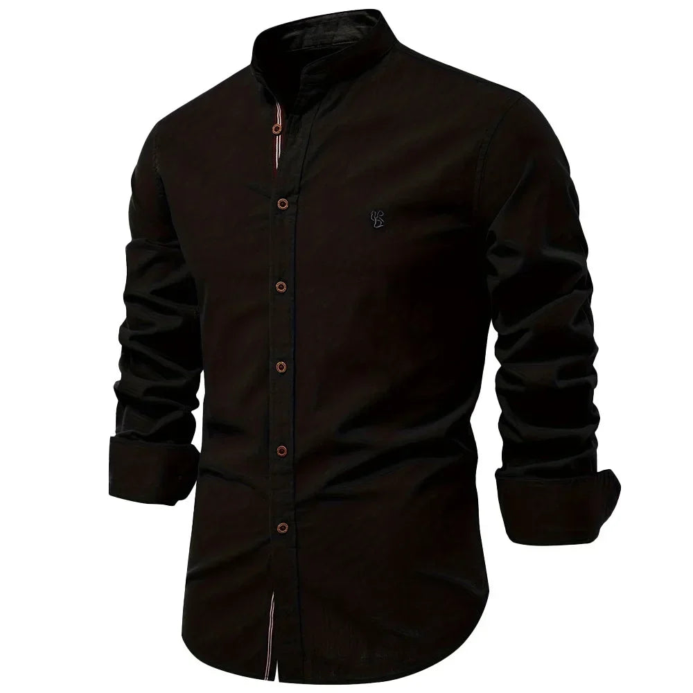 ROBERTO | CAMICIA COREANA ELEGANTE PREMIUM