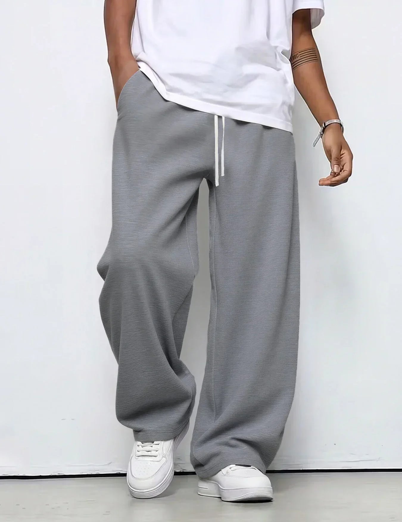 NICCOLÒ | PANTALONI OVERSIZE ESSENTIAL