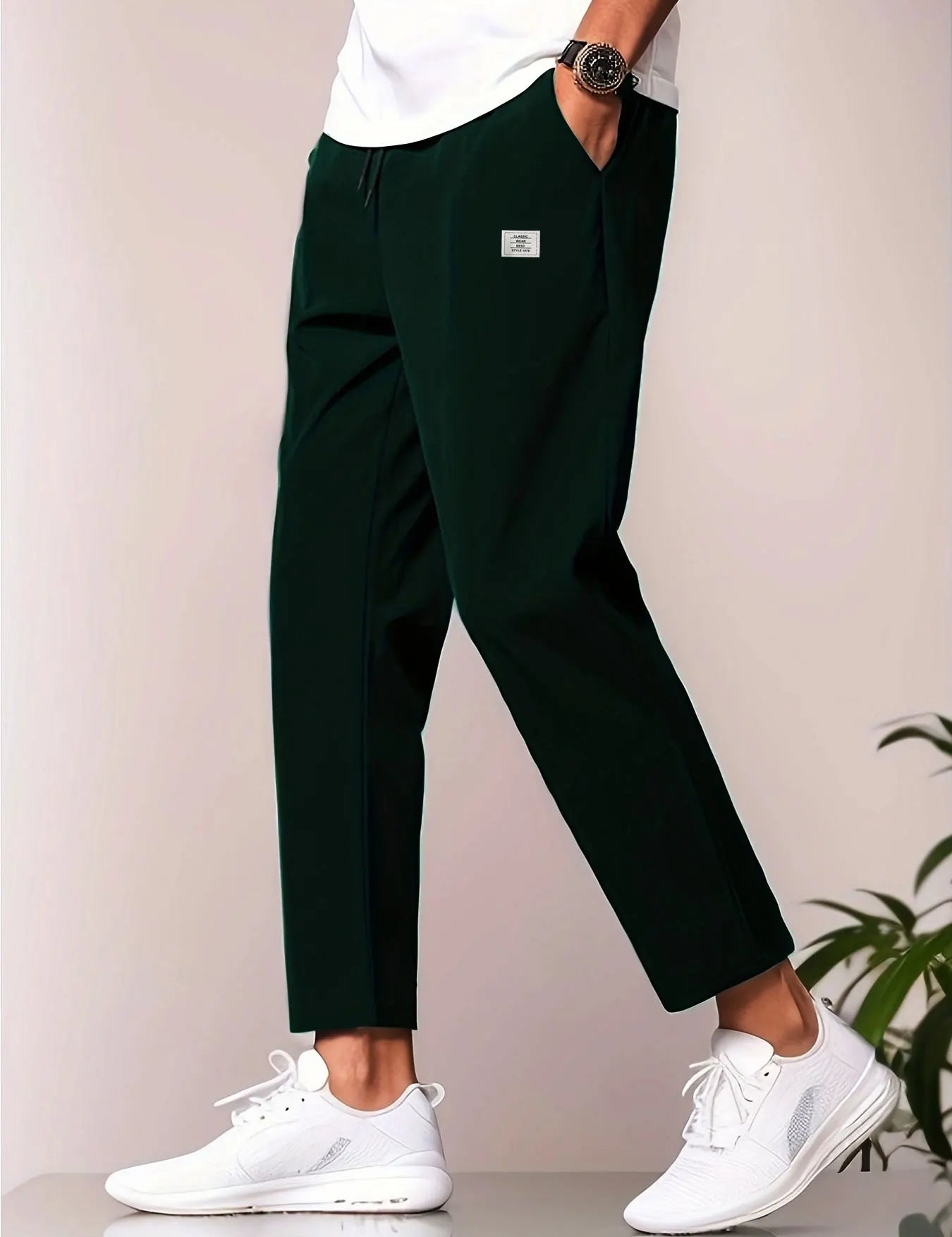 LEONE | PANTALONI ELEGANTI STRETCH ESSENZIALI