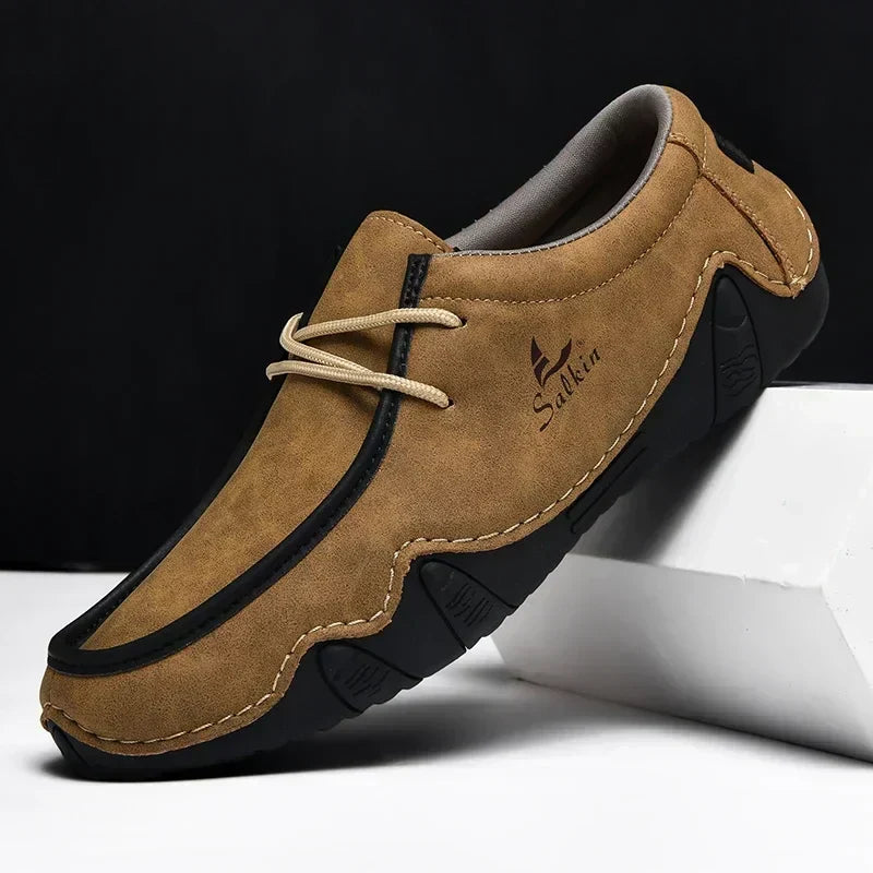 LEANDRO | SCARPE CASUAL EFFETTO CAMOSCIO