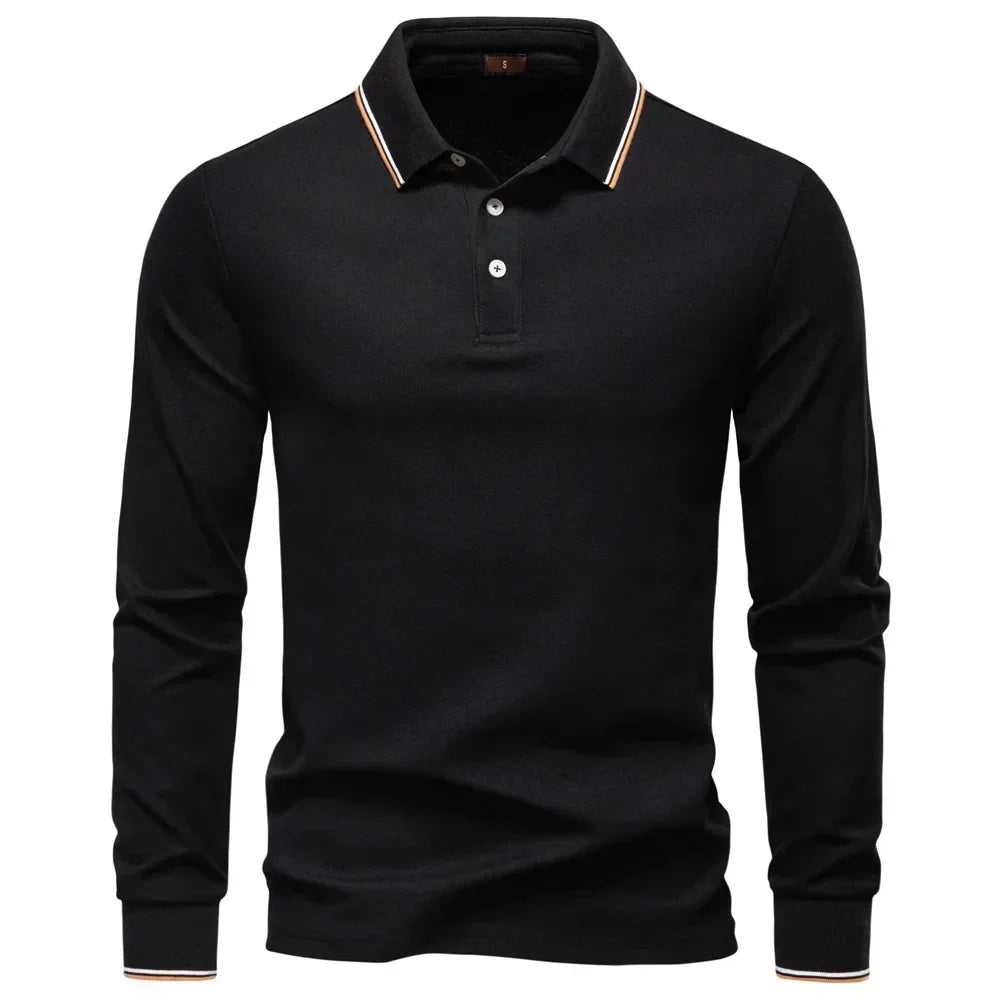 LEONARDO | POLO ELEGANTE A MANICA LUNGA