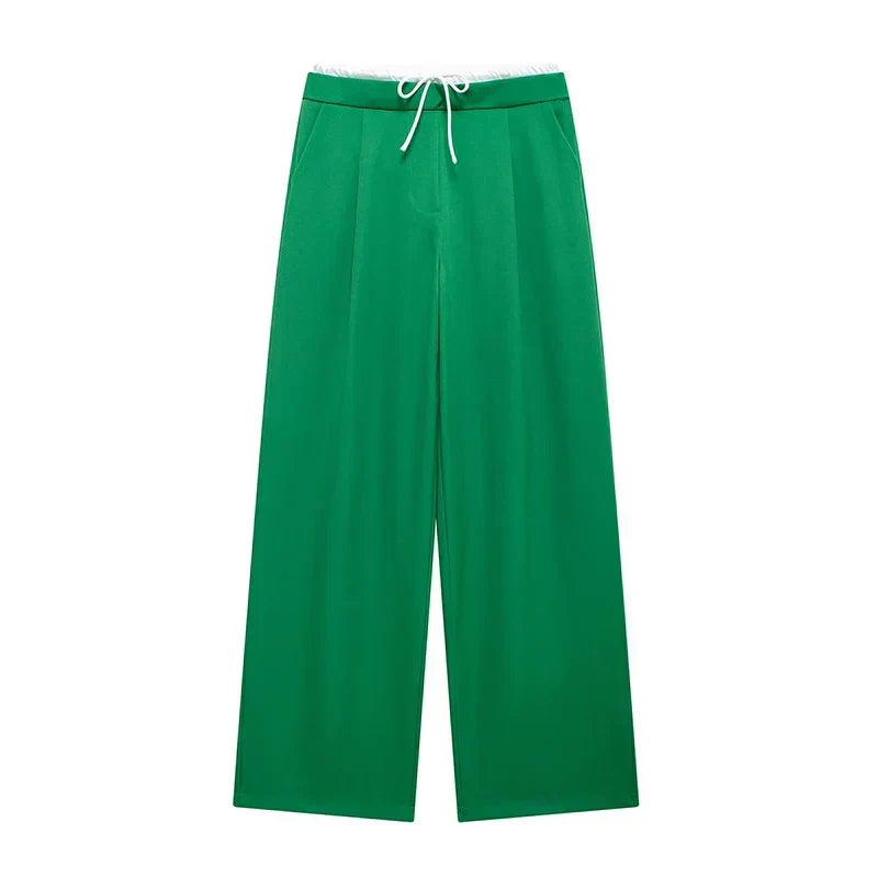 VALENTINA | PANTALONI PALAZZO ELEGANTI