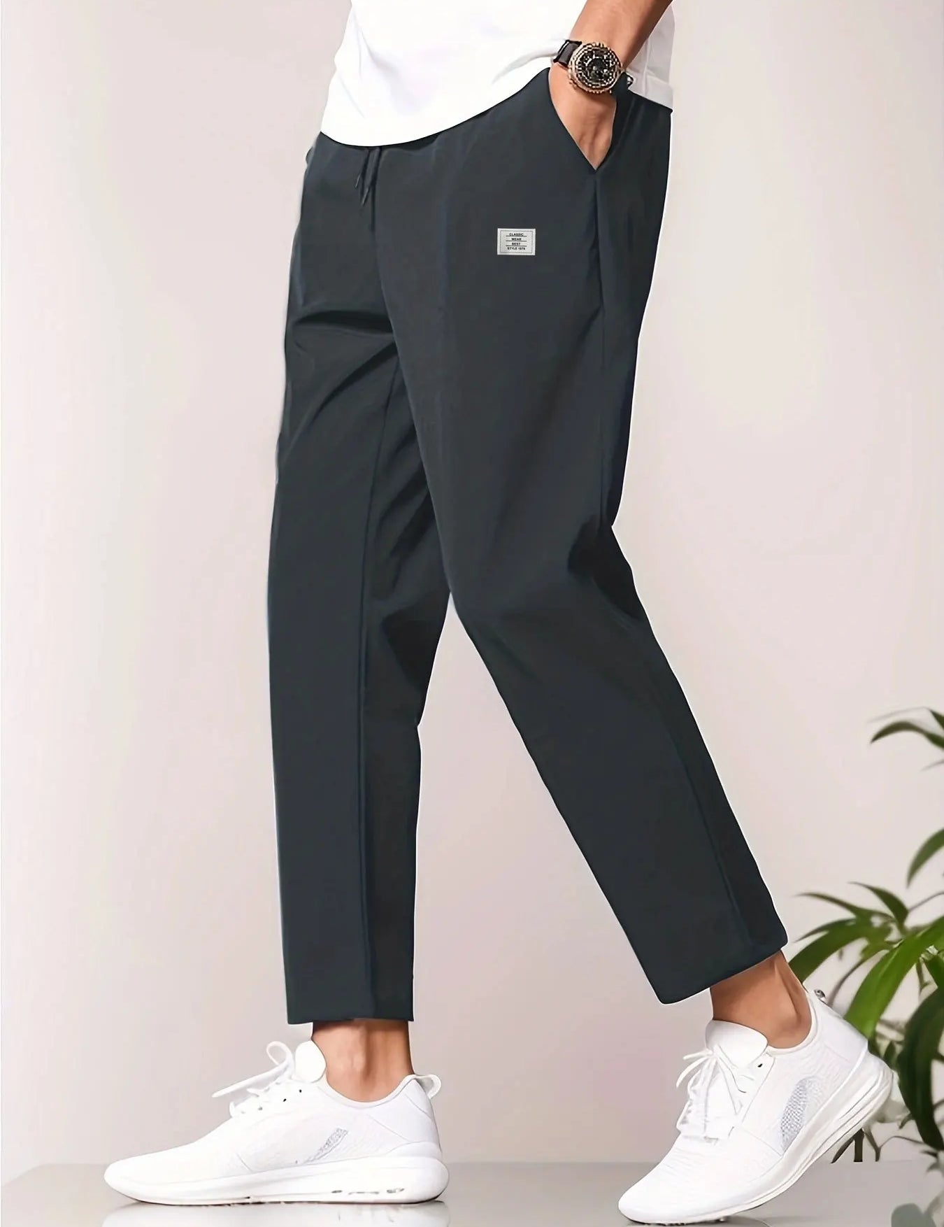 LEONE | PANTALONI ELEGANTI STRETCH ESSENZIALI