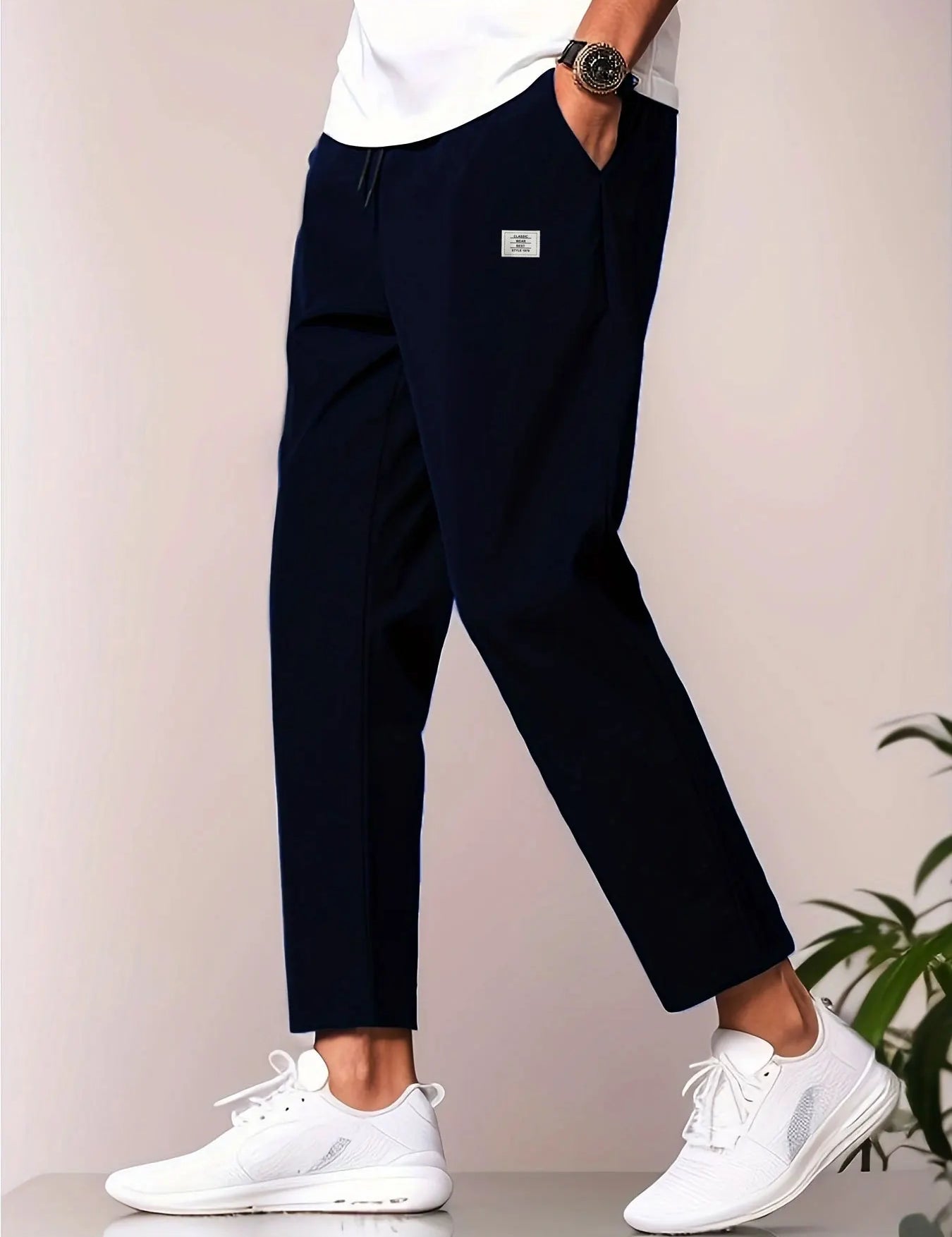 LEONE | PANTALONI ELEGANTI STRETCH ESSENZIALI