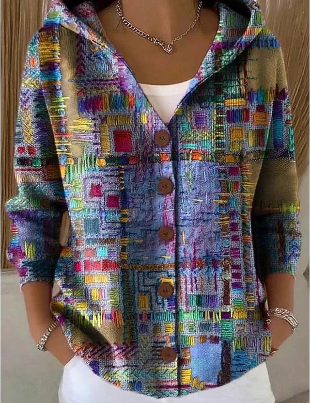 Opal | Camicia con Cappuccio Artistica