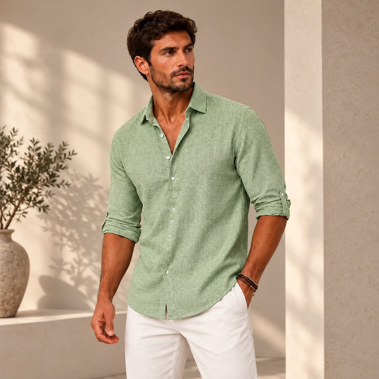 Enzo | Camicia Leggera Dallo Stile Raffinato