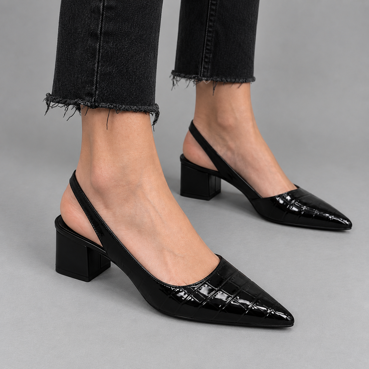 Graziella | Scarpe con tacco e punta larga