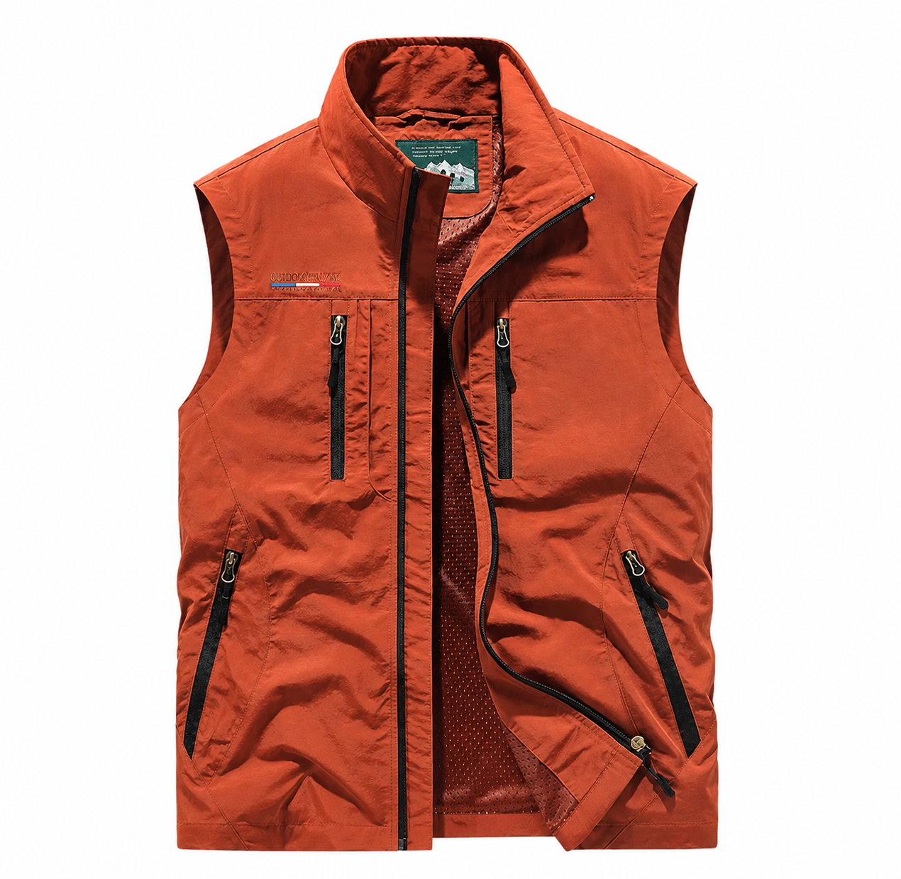 Ruggero | Gilet Multitasche Grigio Tecnico